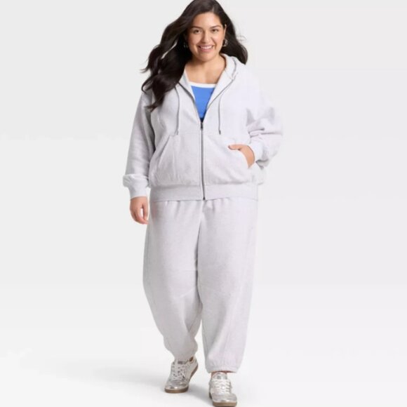 Unisex Universal Thread Zip Up Hoodie Jacket Cotton Full Zipper Hooded Size 4X - Picture 1 of 3